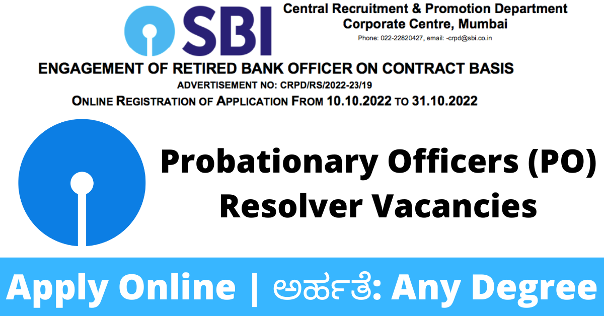 SBI recruitment 2023 Apply Online for SBI recruitment notifications